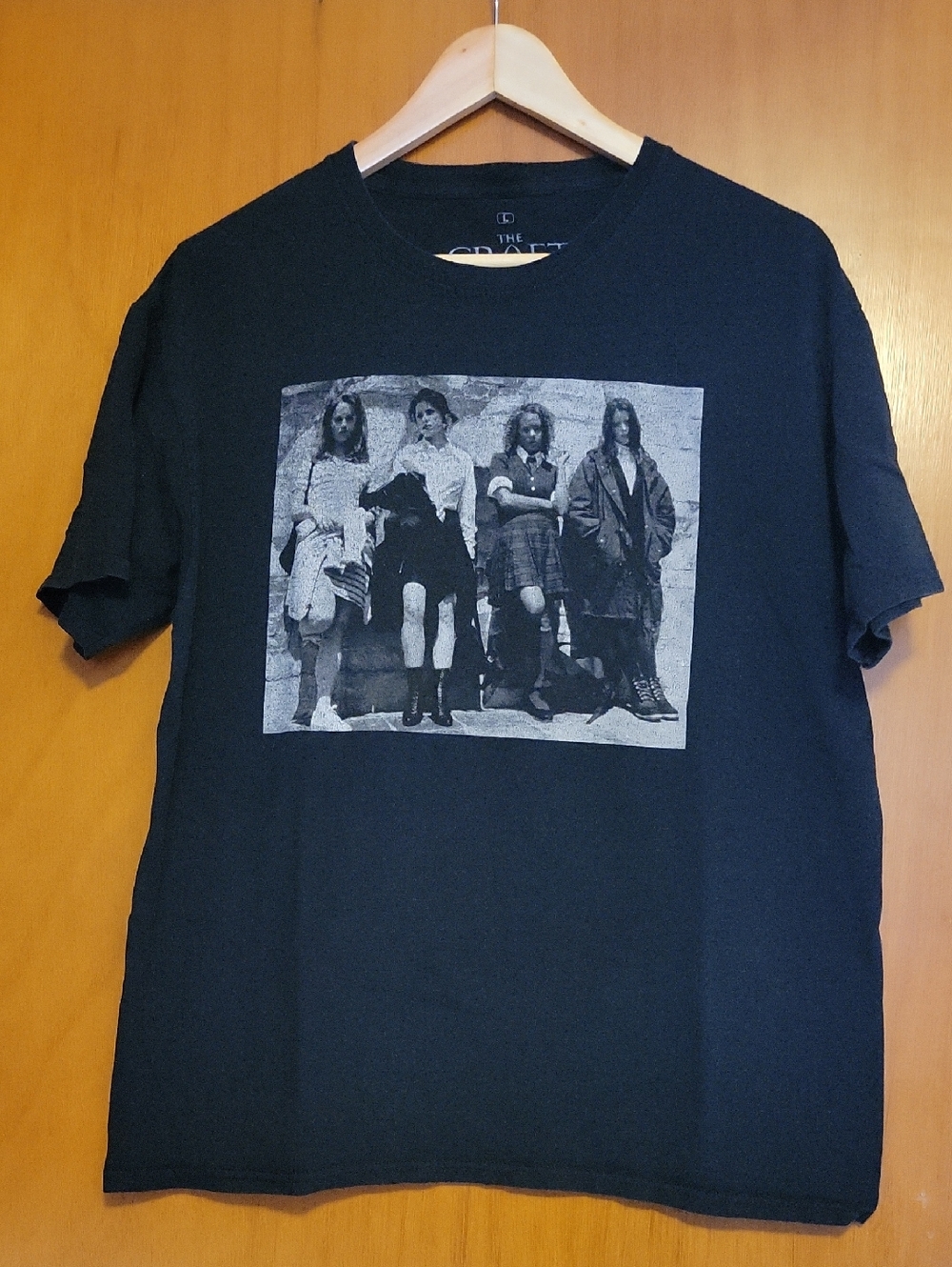 The Craft Black Graphic Tee with Movie Image